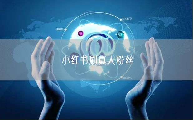 小红书刷真人粉丝