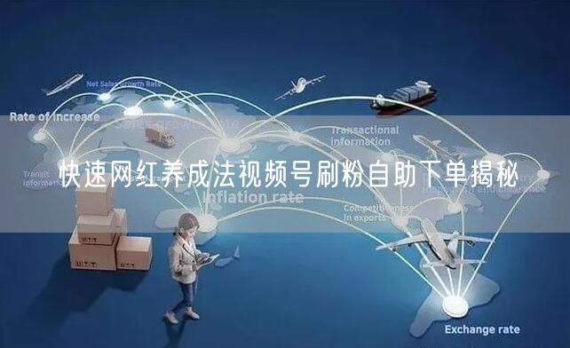 快速网红养成法视频号刷粉自助下单揭秘