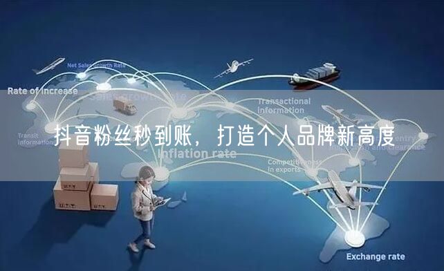 抖音粉丝秒到账，打造个人品牌新高度