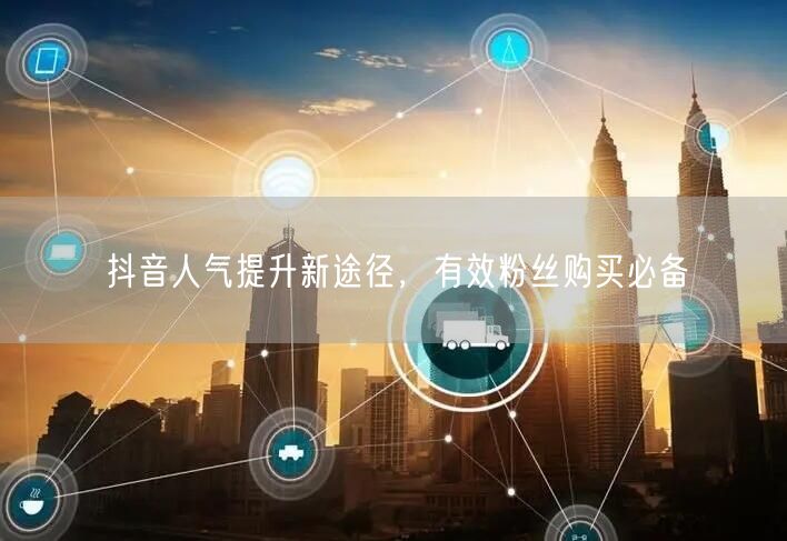 抖音人气提升新途径，有效粉丝购买必备