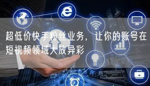 超低价快手粉丝业务，让你的账号在短视频领
