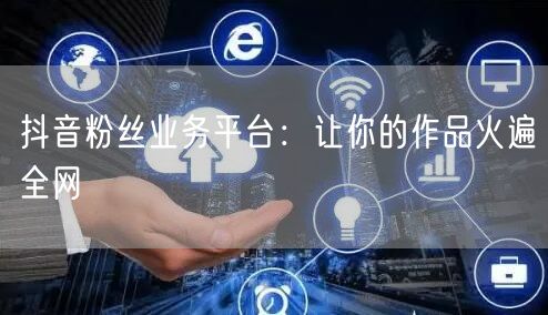 抖音粉丝业务平台：让你的作品火遍全网