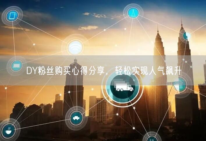 DY粉丝购买心得分享，轻松实现人气飙升
