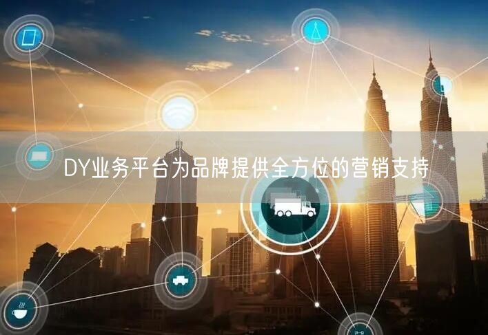 DY业务平台为品牌提供全方位的营销支持