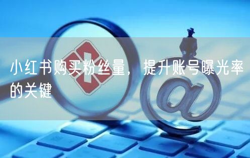 小红书购买粉丝量，提升账号曝光率的关键