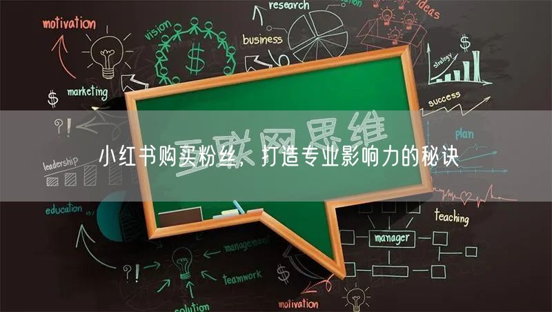 小红书购买粉丝，打造专业影响力的秘诀