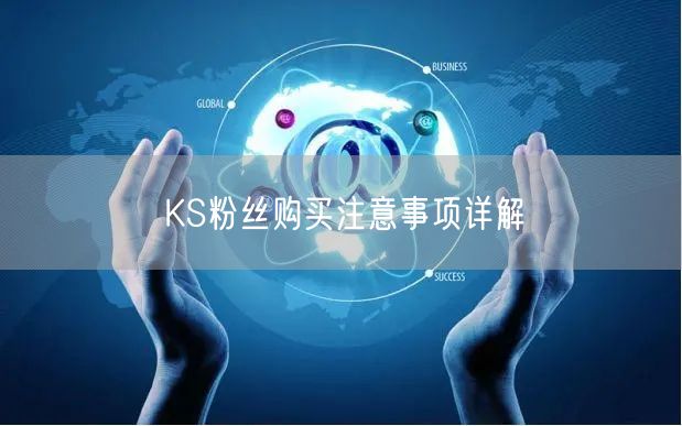 KS粉丝购买注意事项详解