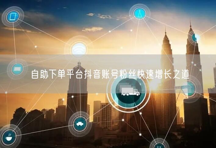 自助下单平台抖音账号粉丝快速增长之道