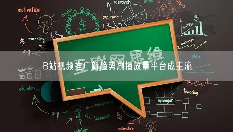 B站视频推广新趋势刷播放量平台成主流