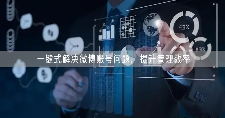 一键式解决微博账号问题，提升管理效率