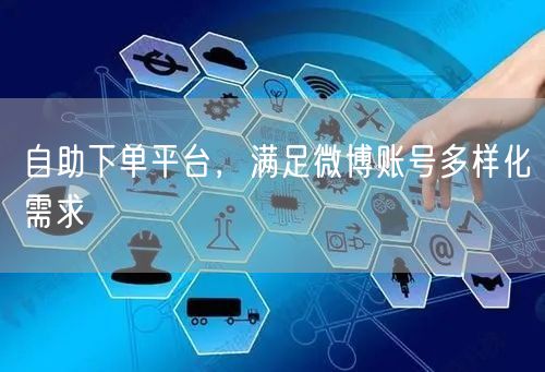 自助下单平台，满足微博账号多样化需求