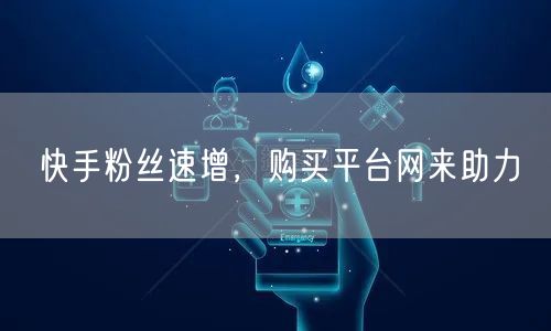 快手粉丝速增，购买平台网来助力